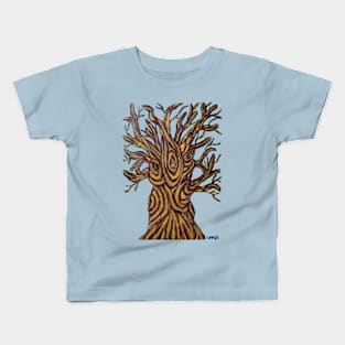 Solitary Tree in Acrylic Kids T-Shirt